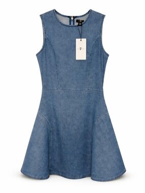7 For All Mankind denim dress A line